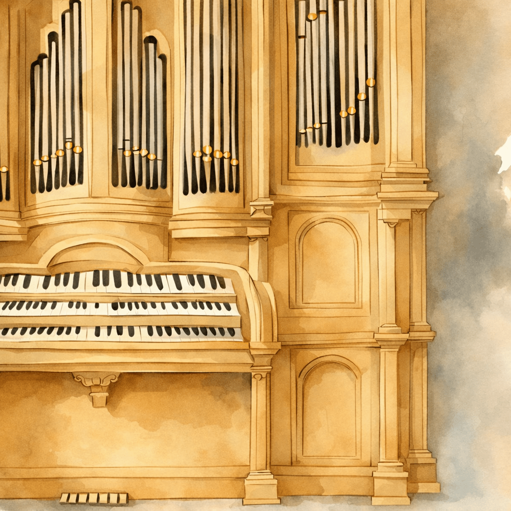 orgue à tuyau, trois claviers