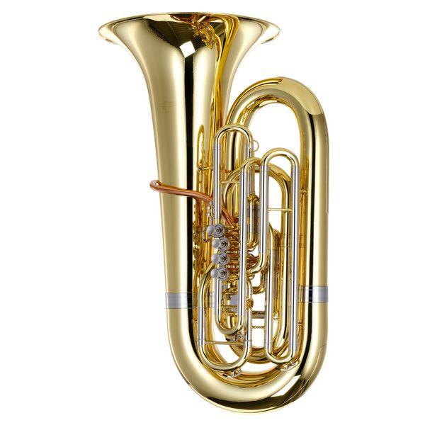 instrument à vent de la famille des cuivres : le tuba