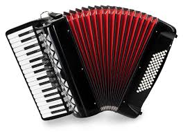 instrument à vent de la famille des bois : l'accordéon